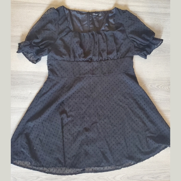 NWOT A-Line Square Neck Dress - Picture 3 of 7